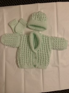 ebay hand knitted baby clothes