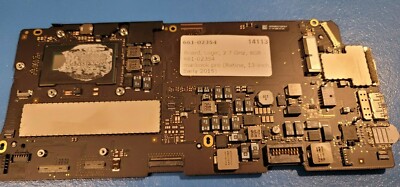 Macbook Pro Retina 13'' 2015 Logic Board 2.7 Ghz, 8GB 661-02354 AS IS FOR PARTS