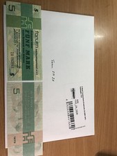 5 Mark Forumscheck Ersatznote ZA DDR 1979