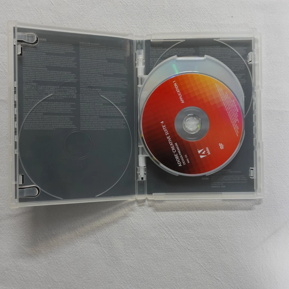 Adobe Creative Suite 4 CS4 Design Premium For Windows Full Retai DVD Version - Image 2 of 4