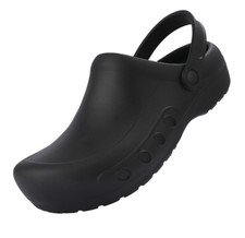 Full Kitchen Black Chefs Shoes Safety Footwear Garden Hospital Casual Clogs
