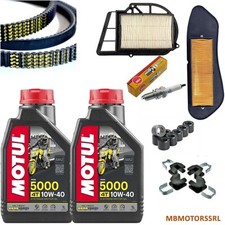 KIT TAGLIANDO YAMAHA X-MAX 250 2007 2014 XMAX X MAX OLIO CINGHIA FILTRI RULLI