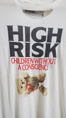 NWT Enfants Riches Deprimes T Shirt High Risk Children Without A