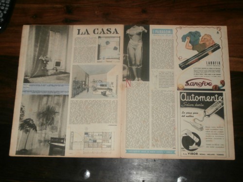 GRAZIA # 319 - Vintage Italian FASHION Magazine - 1947 - Schiaparelli - Imagen 7 de 8