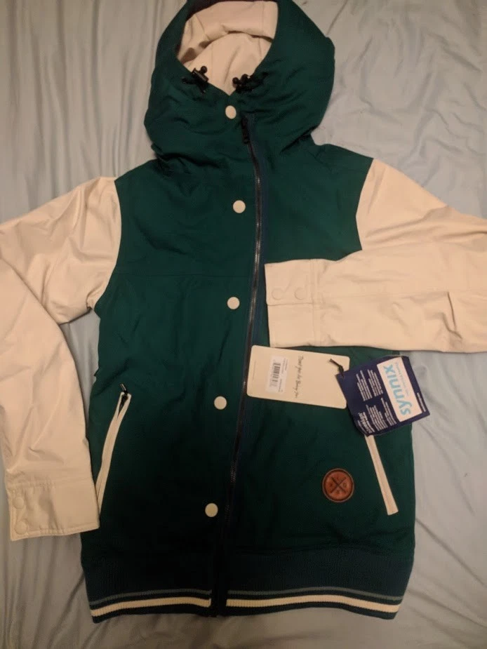 300 CUTE WOMEN HOLDEN RYDELL Varsity Ski Snowboard Snow JACKET Burton Roxy S