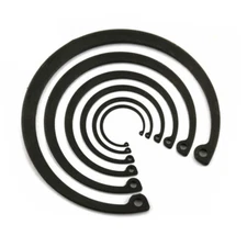 Select Ф7mm - Ф200mm Internal Retaining Rings Circlip Snap Ring 65MN Black Steel