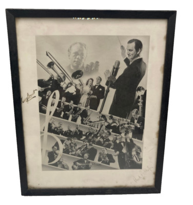 Vintage 1940s Denis and His Band  Denis Collinson ABC Melbourne Dance Band Signd
