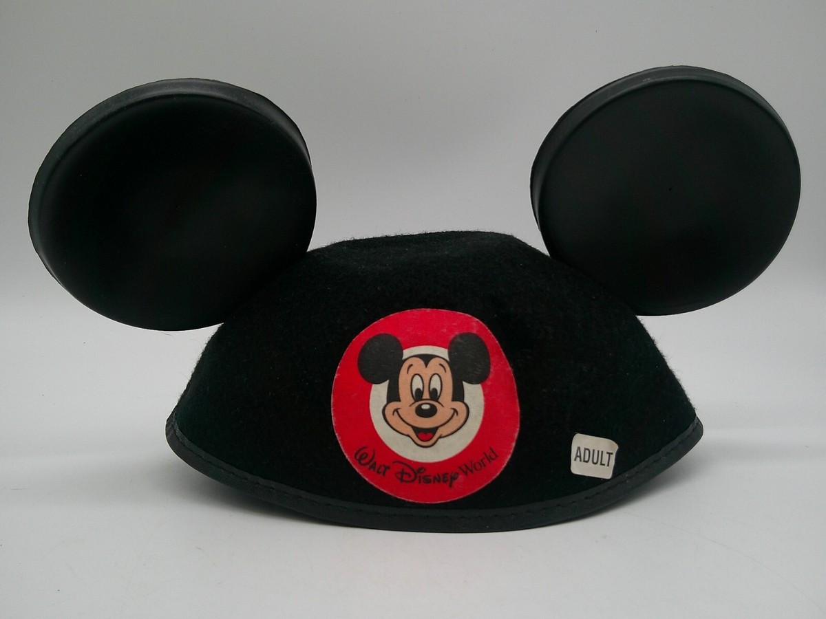 Walt Disney World Mickey Vintage Mickey Mouse Ears Hat Vintage