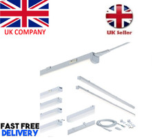 Image of Knightsbridge 230V 9W/4W LED Linkable Striplight Cool White 4000K Kitchen Cab