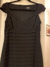 Adrianna Papell Women Little Black Dress 12P