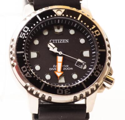 CITIZEN ECO~DRIVE 200M DIVERS WATCH CIRCA 1996 REF: 8777D | eBay