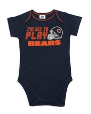 Chicago Bears Infant One Piece Bodysuit Creeper - Navy