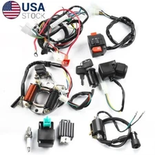 50cc-110cc CDI Wire Harness Stator Assembly Wiring Kit Chinese ATV Electric Quad