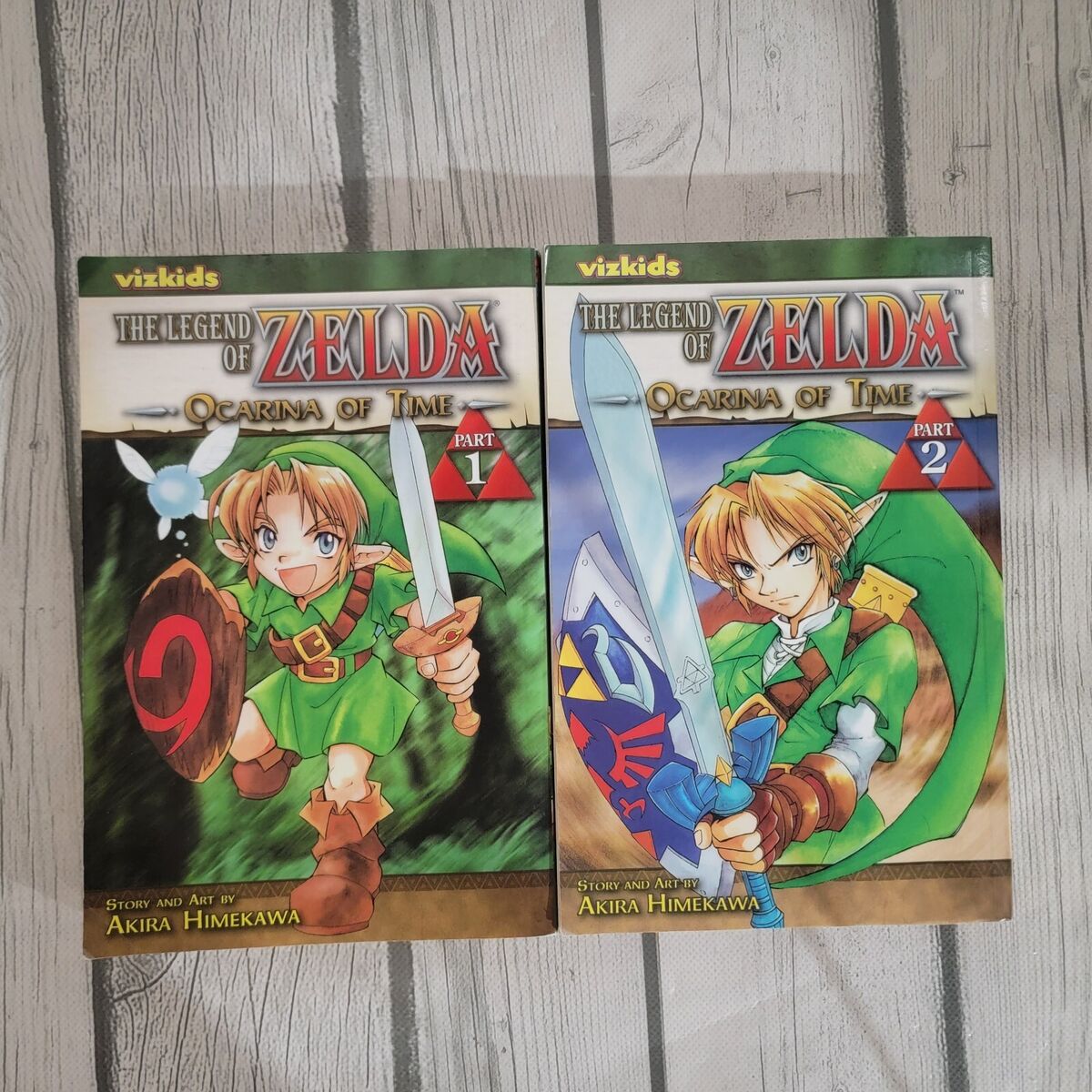 Manga - Zelda Ocarina of Time 1 & 2