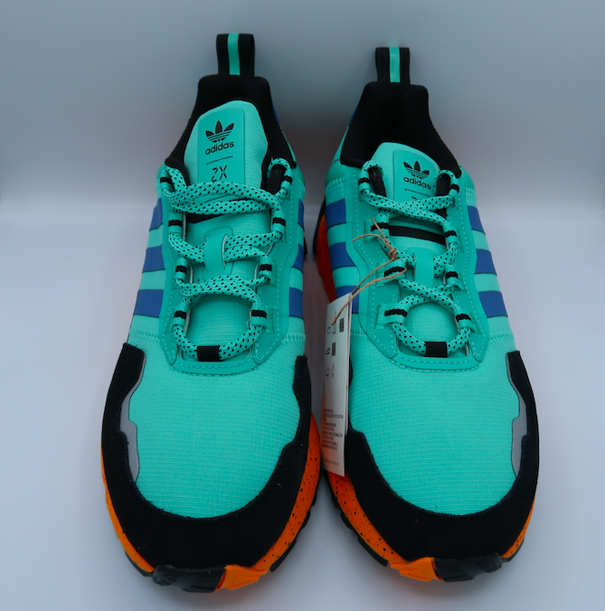 Adidas ZX 1K Boost Men's Athletic Shoes GX6568 Mint Blue Size 10.5