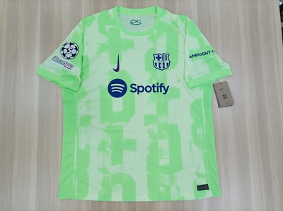 Nike Barcelona 2024/25 Stadium Third Lamine Yamal #19 (US L Size