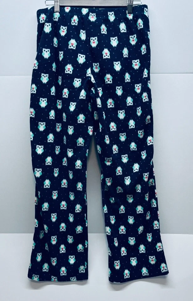 Super Soft Sonoma Women's Navy Blue Owl Sleep Lounge Pants Pajamas Size M - Image 2 of 4