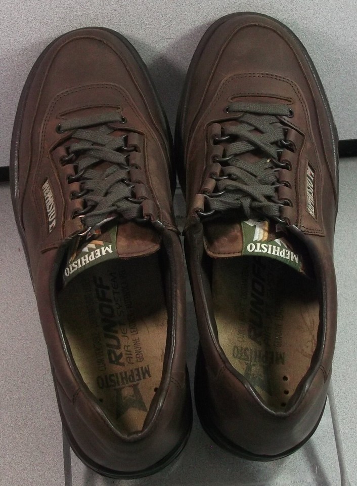 MATCH MMMS70 MEN'S SHOE 10 M (EURO 9.5) BROWN LEATHER LACE UP BY