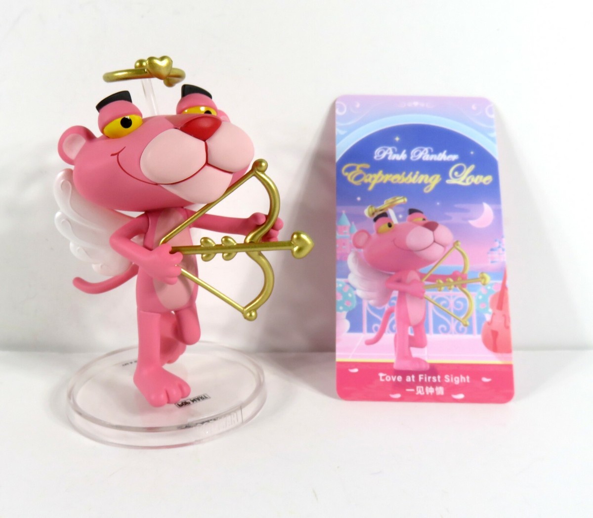 Pop Mart Pink Panther Expressing Love Mini Figure Love At First