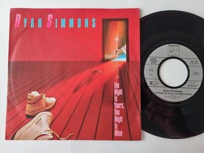 Ryan Simmons = Dieter Bohlen - The night is yours, the night is mine 7'' Vinyl