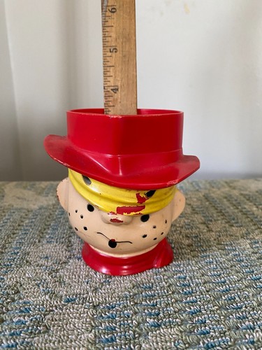 Taza taza de plástico para niños vintage años 60 Dennis the Menace F&F molde troquelado funciona - Imagen 8 de 15