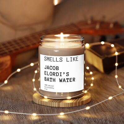 Jacob Elordi s bath water Candle Gift Friend Girlfriend Sister Scented Decor 9oz