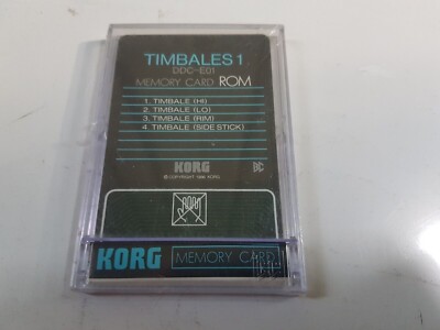KORG DDD 1 SOUND CARD - TIMBALES 1