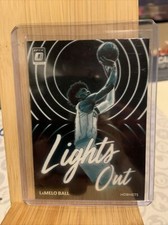 LaMELO BALL 2022-23 PANINI DONRUSS OPTIC LIGHTS OUT INSERT #3
