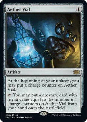 MTG Aether Vial  - Double Masters 2022 #298