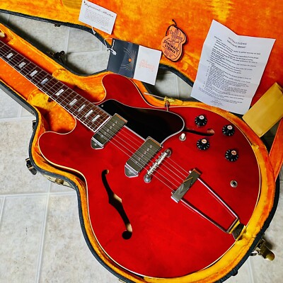 1967 Gibson ES-330 Tdc Cherry - Nr. Mint, Time Kapsel