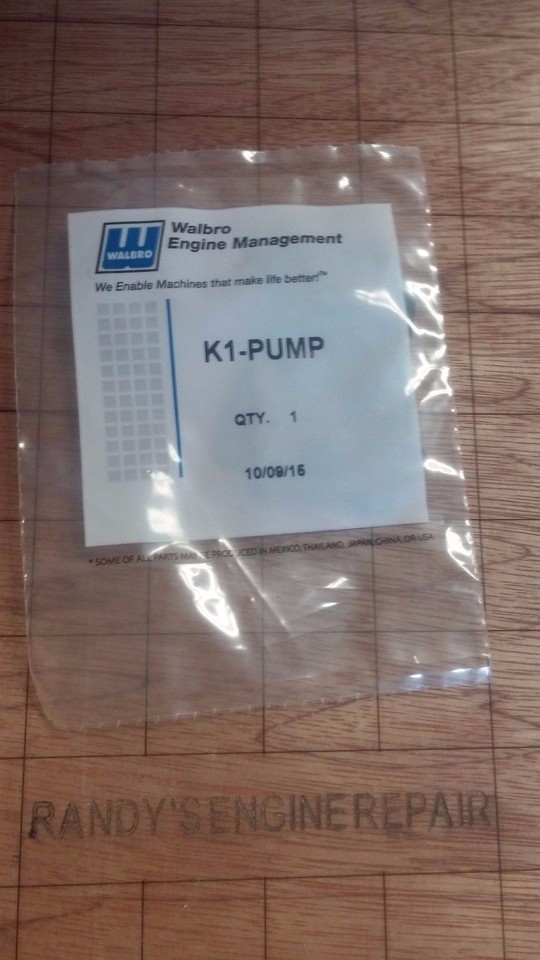 ORIGINAL Repair Kit WALBRO K1-LMF Carburettor For KAWASAKI 4-stroke - Foto 9