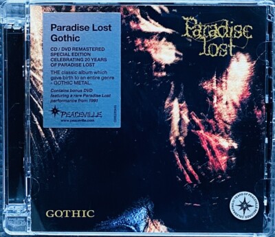 Paradise Lost  Gothic  Ltd CD/DVD   NEW & RARE   My Dying Bride Katatonia