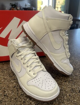 Nike Dunk High Wmns 'Sail Gum' Womens 8.5 w/box