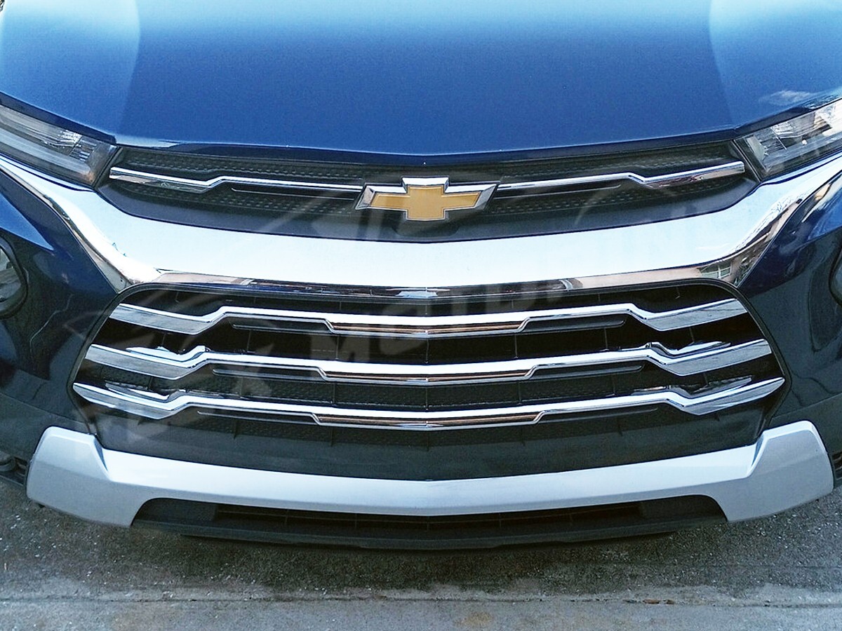 Chrome Grille Grill 5PC Overlay Trim FOR 2021-2023
