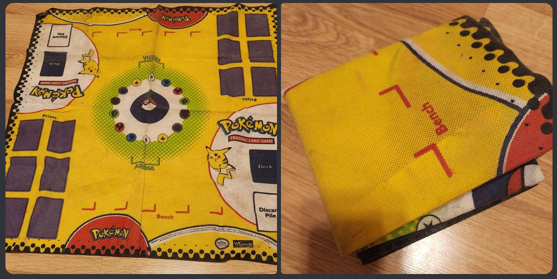Pokemon TCG Original Playmat 1999 Vintage eBay