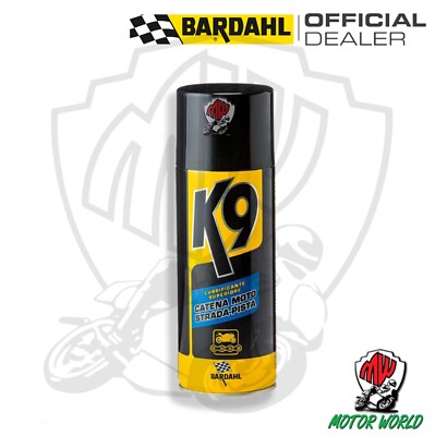 SPRAY LUBRIFICANTE BARDAHL CATENA MOTO STRADA-PISTA K9 - Foto 5