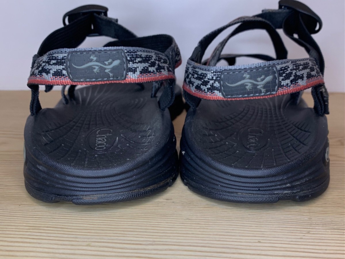 CHACO ZX1 Classic Men's Sport Sandals Black / Gray / Red size 13