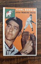 1954 Topps - Carl Scheib #118