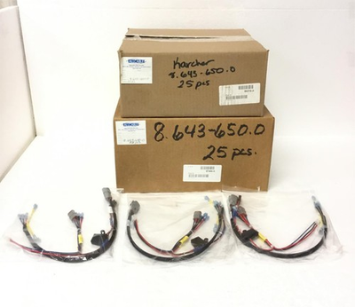 #ad Box with 50 NEW KARCHER 7034979 8.643 650.0 22quot; Cables free shipping $49.99