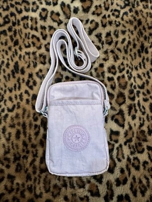 Kipling Tally Crossbody Light Pink Mini Phone Purse Bag Festival Wallet