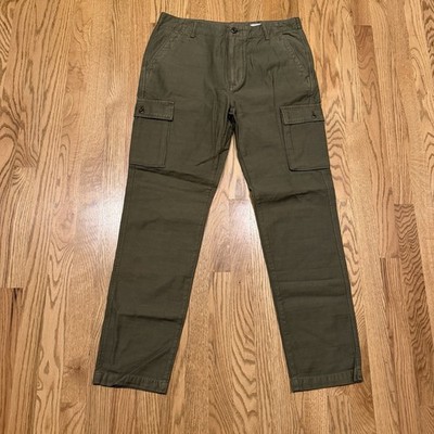 Outerknown Cargo Utility Field Pants Men s 32 Fits 32x30.5 Outdoor Hiking Green
