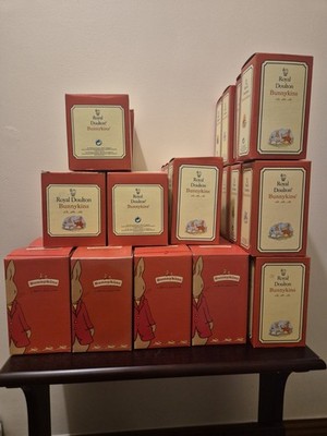 Royal Doulton Bunnykins Collection x35 Boxed & Certs DB Series Rare Club & Event