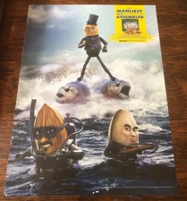 2013 Planters Mr Peanut Riding Piranhas - Magazine Print Ad
