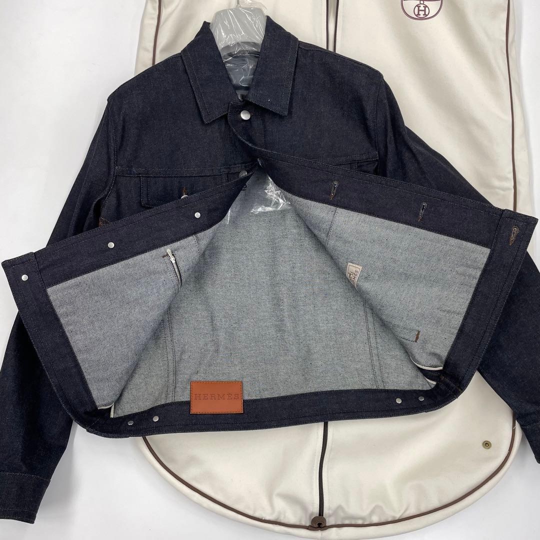 Hermes 2023 S/S Denim Jacket 
