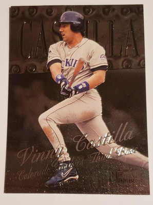 1999 Fleer Metal Universe #191 Vinny Castillo3B Colorado Rockies   ***40% off 2+