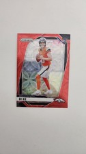 2024 Panini Prizm Rookies Bo Nix #309 Choice Red Prizm /20 (RC)