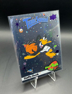 Daffy Duck Upper Deck Space Jam 30th Anniversary Silver Cosmo #1
