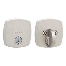 Kwikset Midtown Satin Nickel Single Cylinder ...