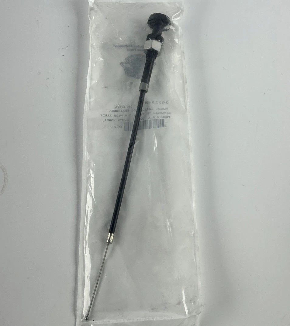 Genuine Harley-Davidson 29229-88D Carburetor Enrichener Choke Cable photo 1