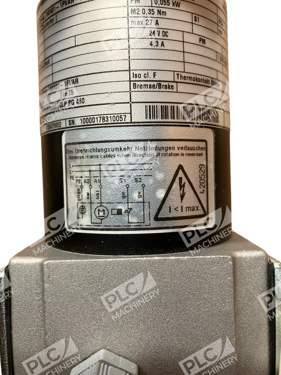 Lenze SSN31-1PVAR-045C21 Gear Motor | eBay